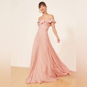 NWT Reformation Verbena Dress Blush - 2 Petite